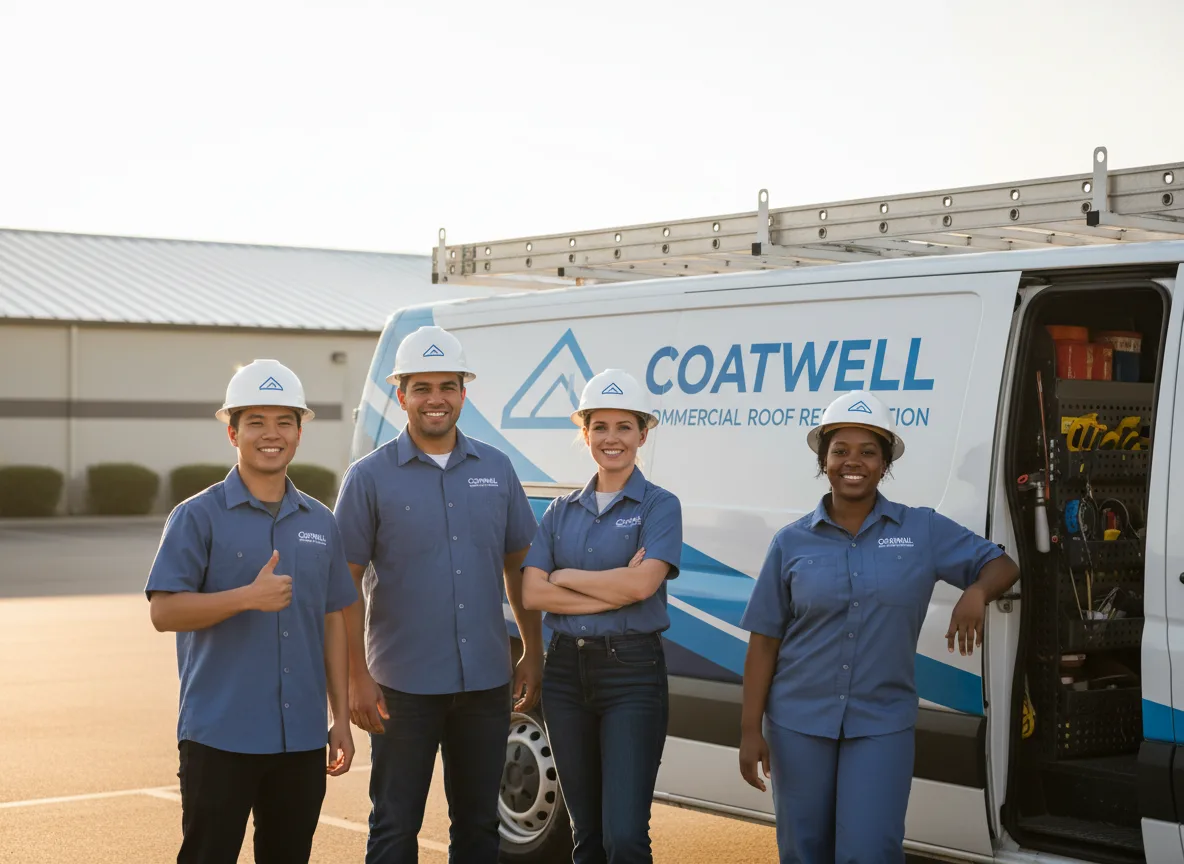 Commercial roof coating company in Avery, TX